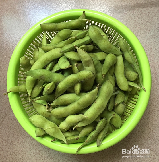 五香毛豆的制作方法