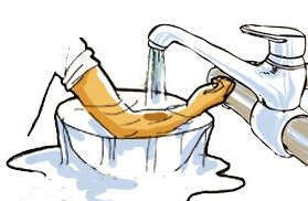 被爆炸的氢气球炸伤了怎么办