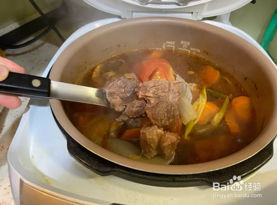 教你做红烧牛肉面