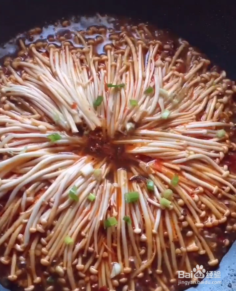 麻辣金针菇(家常做法)