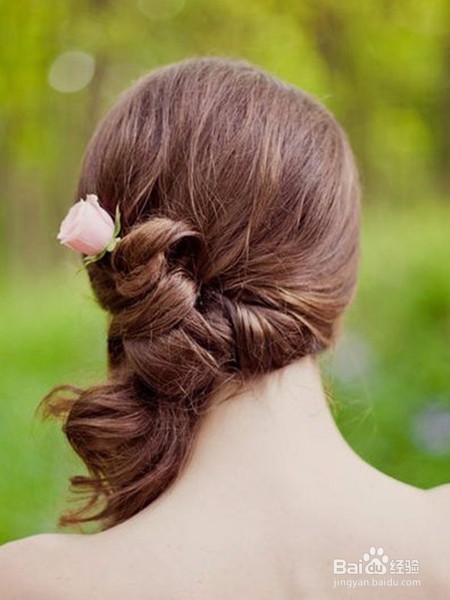 手把手教你打造中短发内扣马尾,简单别致不单调