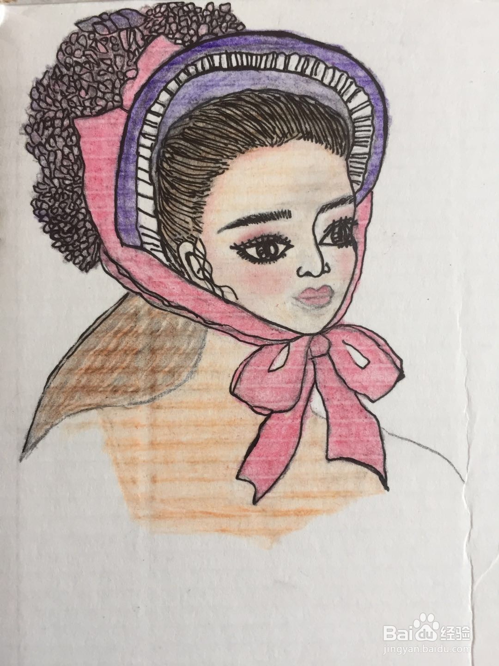 插画教程之优雅的女士