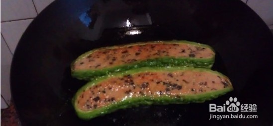 好吃有美容的---酿苦瓜做法