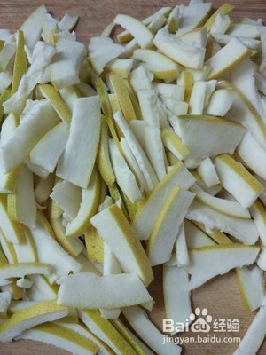 凉拌柚子皮的做法