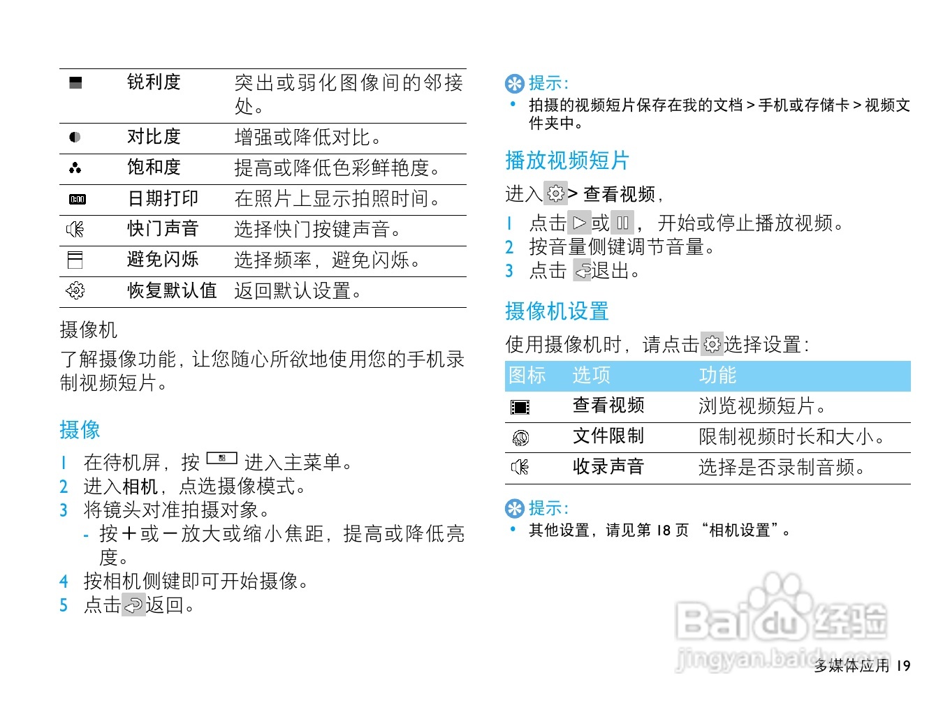 飞利浦X525手机使用说明书:[2]