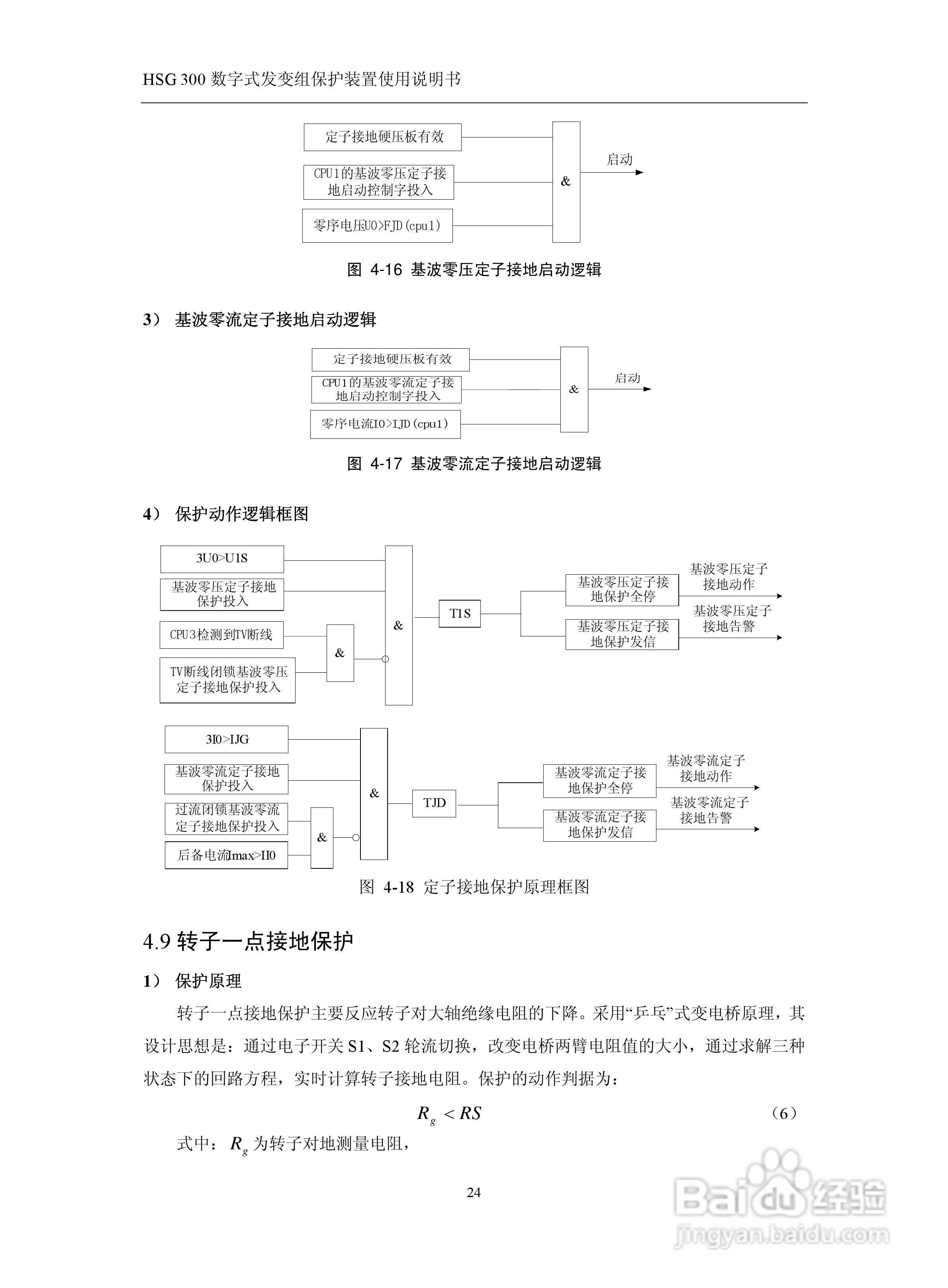 四方立德 HSG 300 数字式发变组保护装置使用说明书:[3]