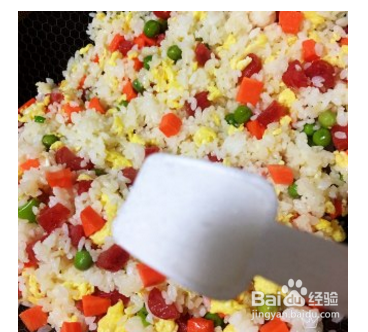 缤纷炒饭的做法步骤