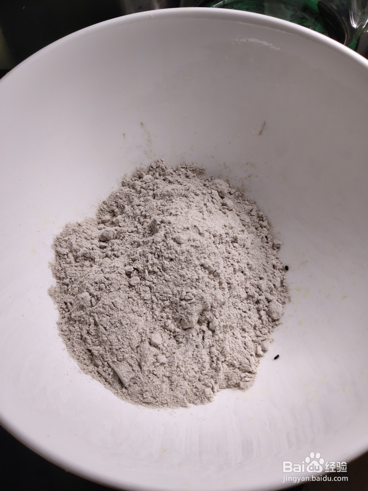 四季豆干菜荞麦饼