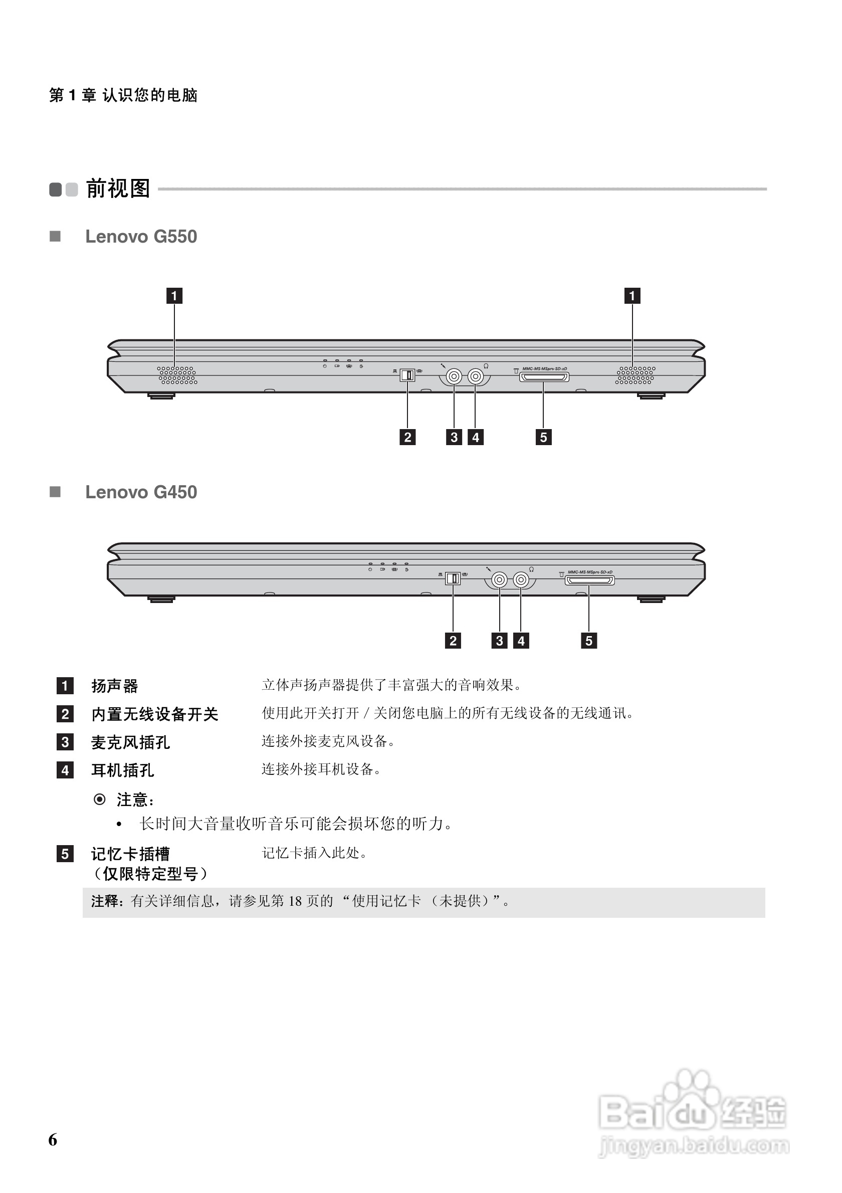 联想G550笔记本电脑使用说明书:[2]