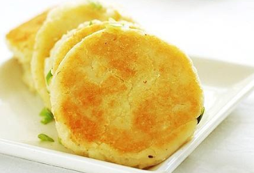 美味的发面煎饼