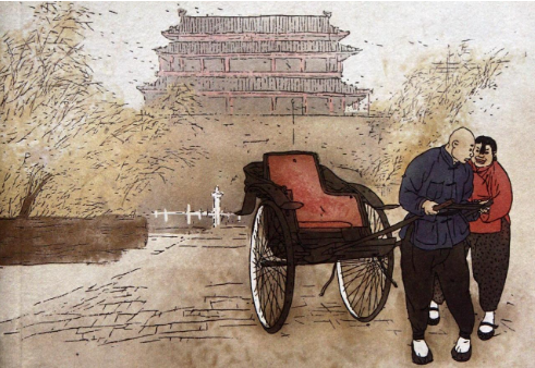 《骆驼祥子》里的精彩句段有哪些