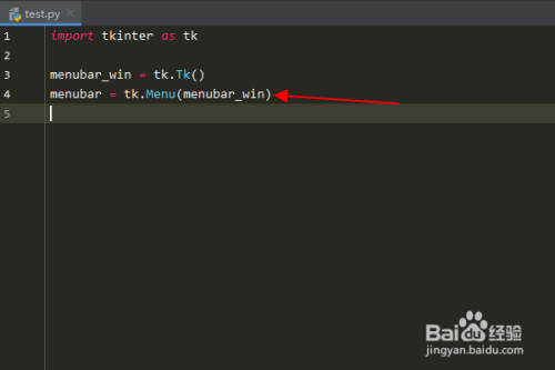 Python编程：怎么使用tkinter模块中的菜单组件