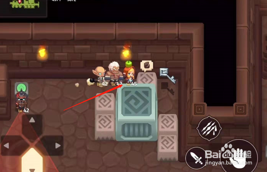 坎公骑冠剑4-1石头中的钥匙怎么拿