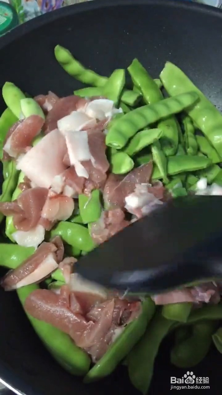 怎么炒好吃的芸豆猪肉？
