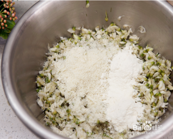 怎样蒸槐花才能散开的窍门