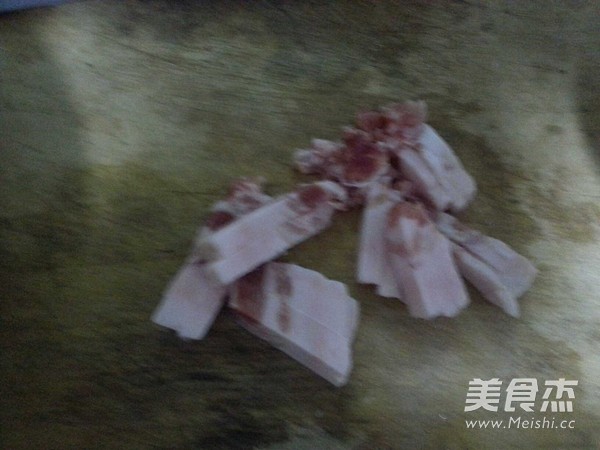 油菜炒肉的做法