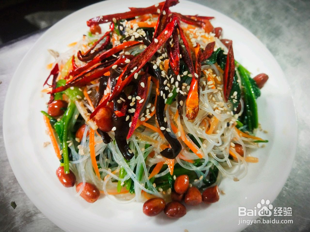 凉拌素什锦的做法