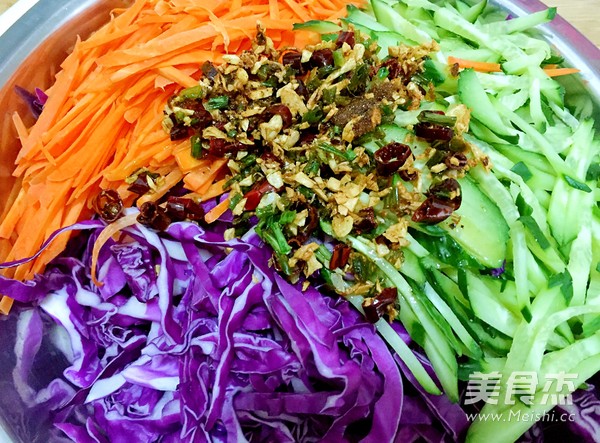 素油三丝的做法