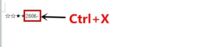 在Word文档中如何设置五角星符号?