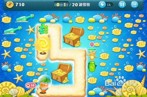 保卫萝卜 深海13 金萝卜攻略