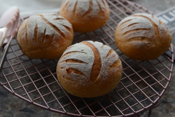 汤种法糖渍橙皮面包