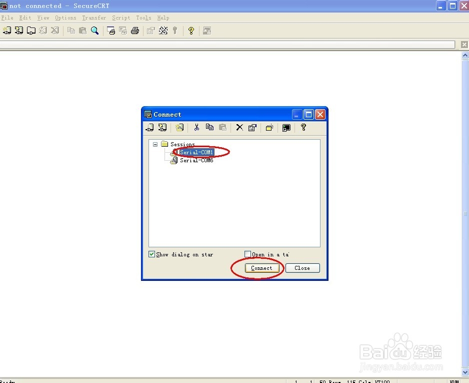 ubuntu学习之：[13]SecureCRT登录开发板