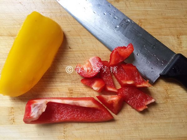 清炒彩椒荷兰豆