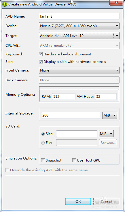 如何解决android模拟器DPAD not enabled in AVD