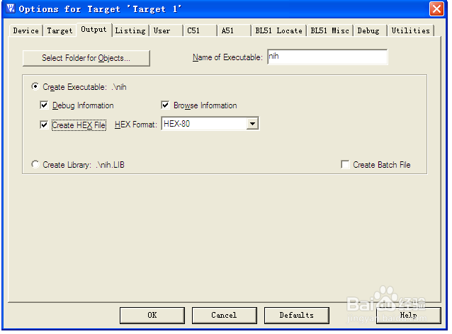 51单片机开发工具：keil 4使用方法