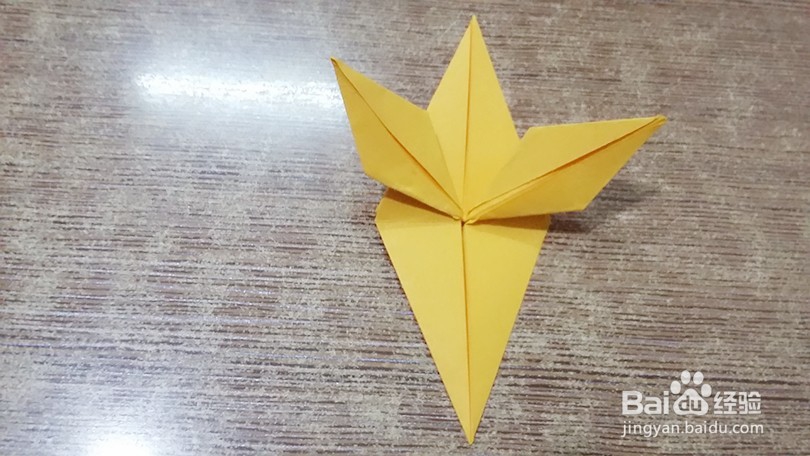 妈妈手工:枫叶的彩纸折法