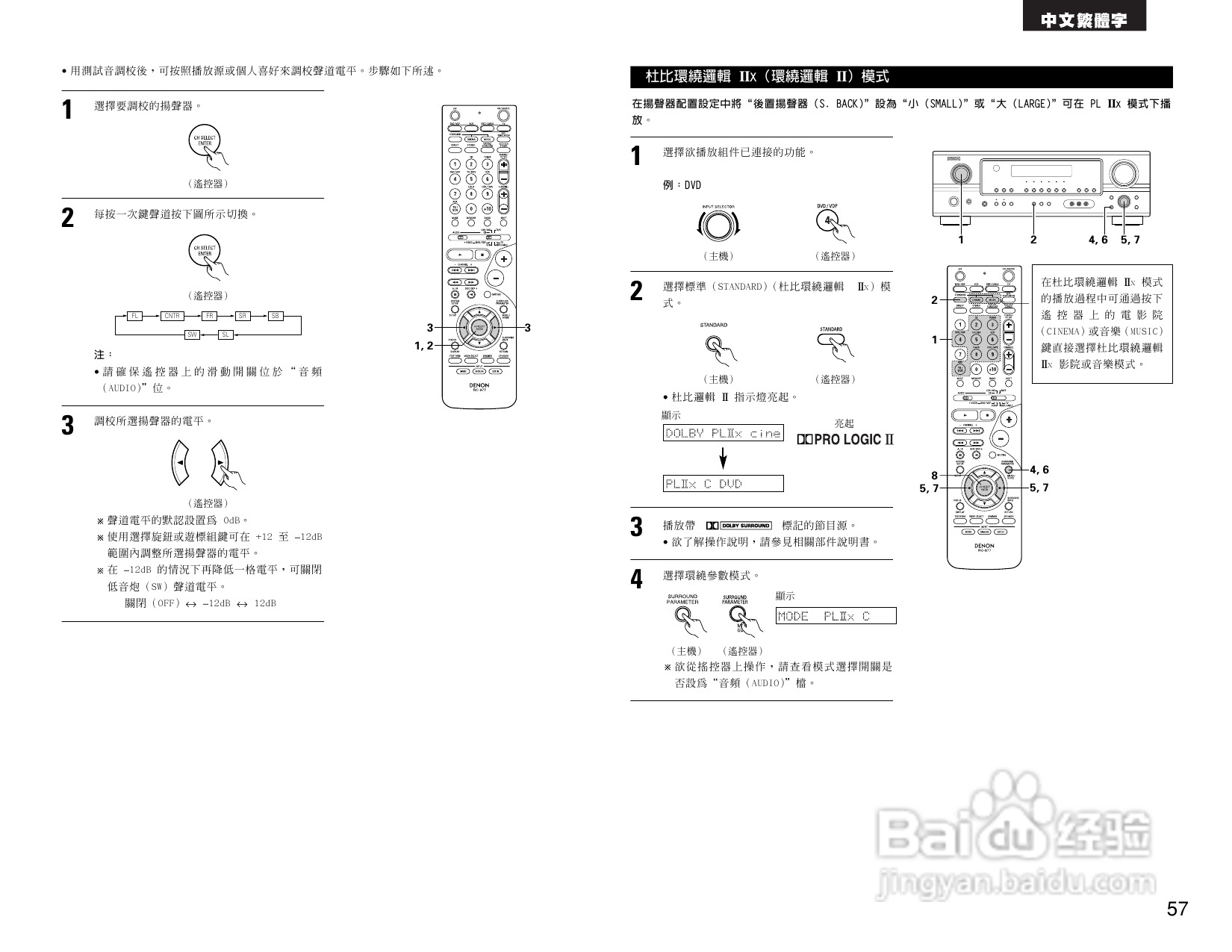 BENON AVR-1705功放操作说明书:[3]