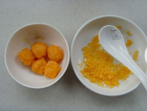 鸭蛋黄秒包大蒜头的美味