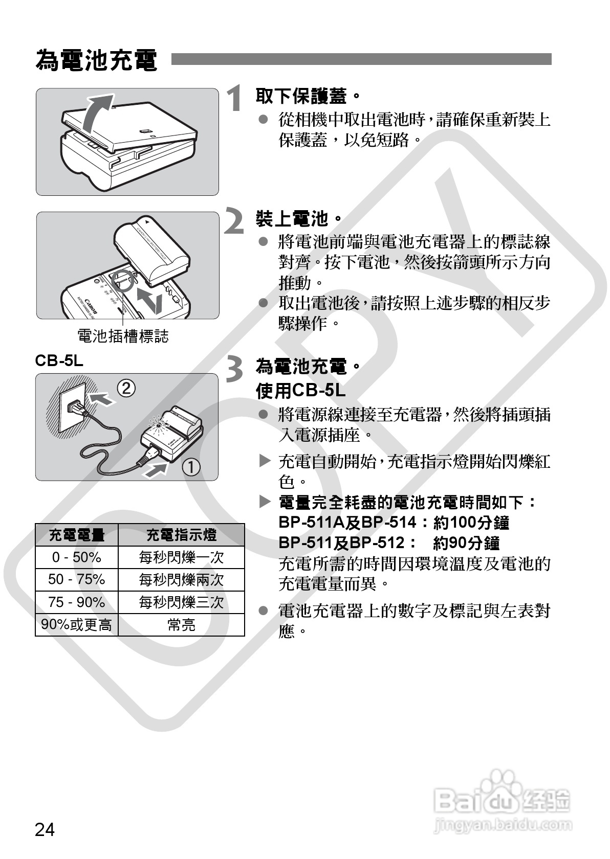 CANON EOS40D相机使用说明书:[3]