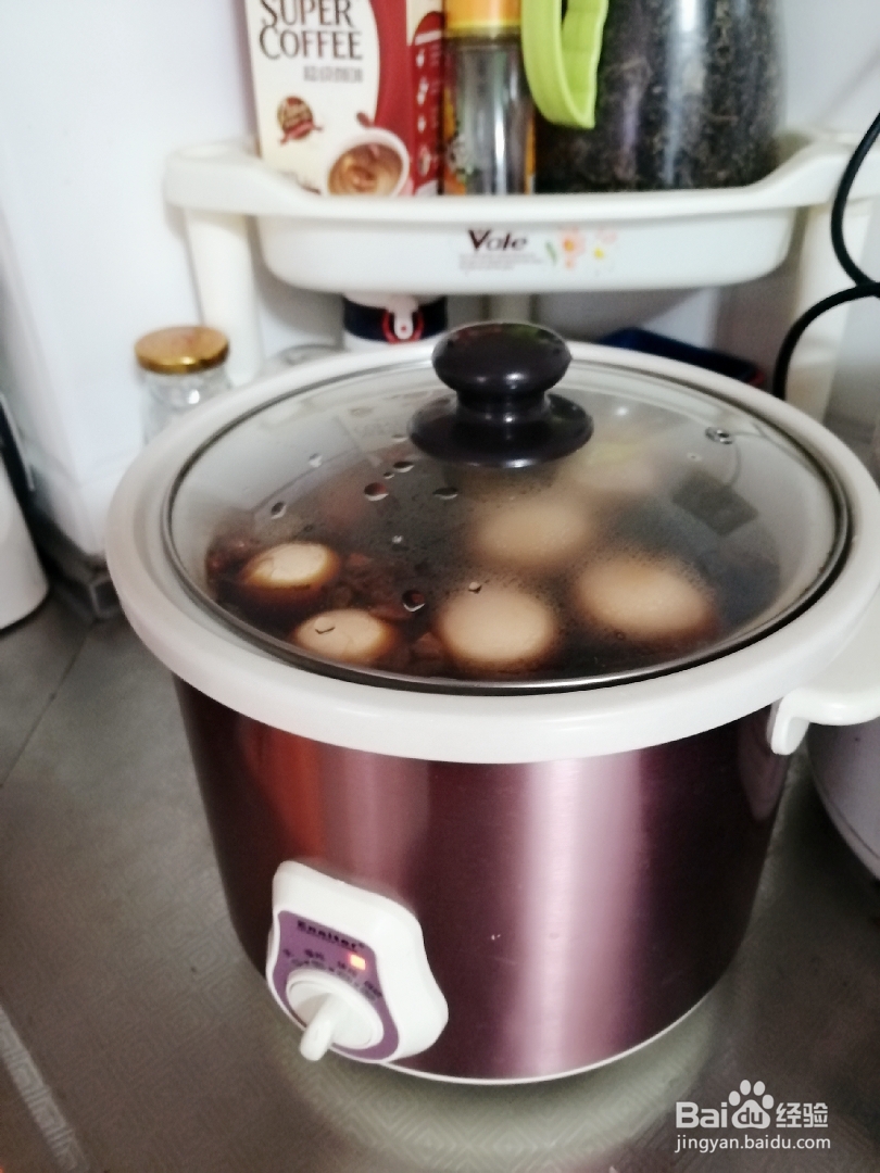 香气浓郁的五香茶叶蛋