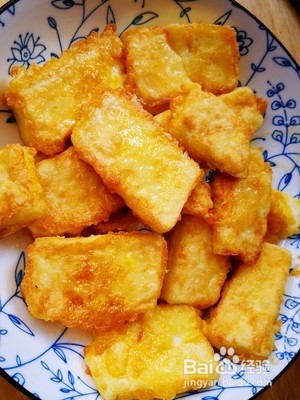鸡蛋包豆腐的做法