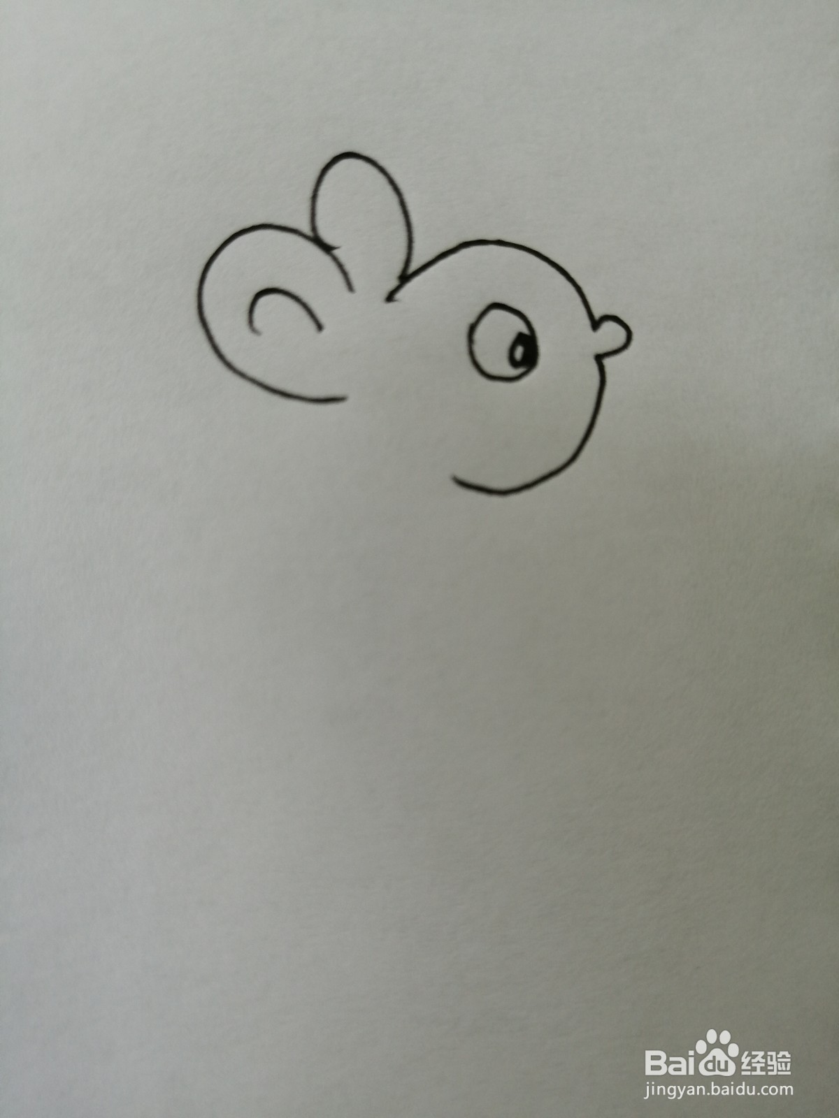 可爱的小老鼠怎么画