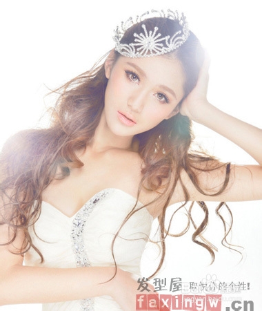 9月新娘必备韩式婚纱照发型 甜美公主浪漫出嫁