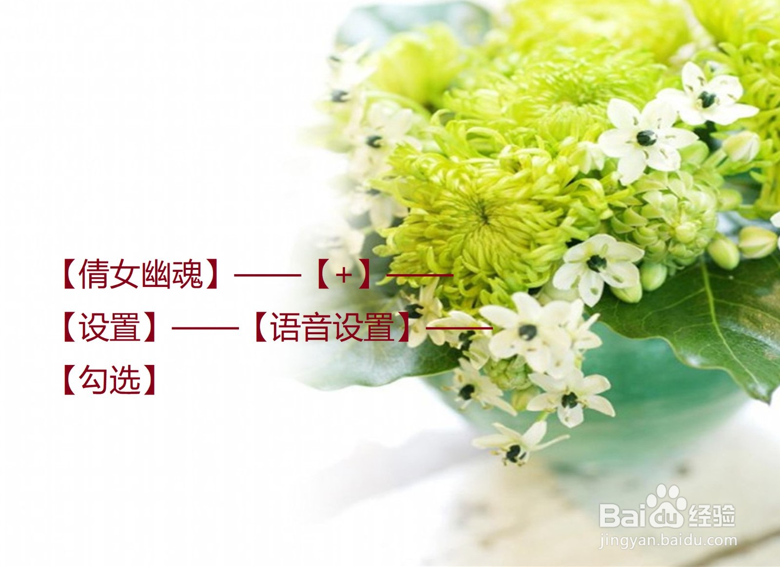 倩女幽魂怎么设置自动播放语音？