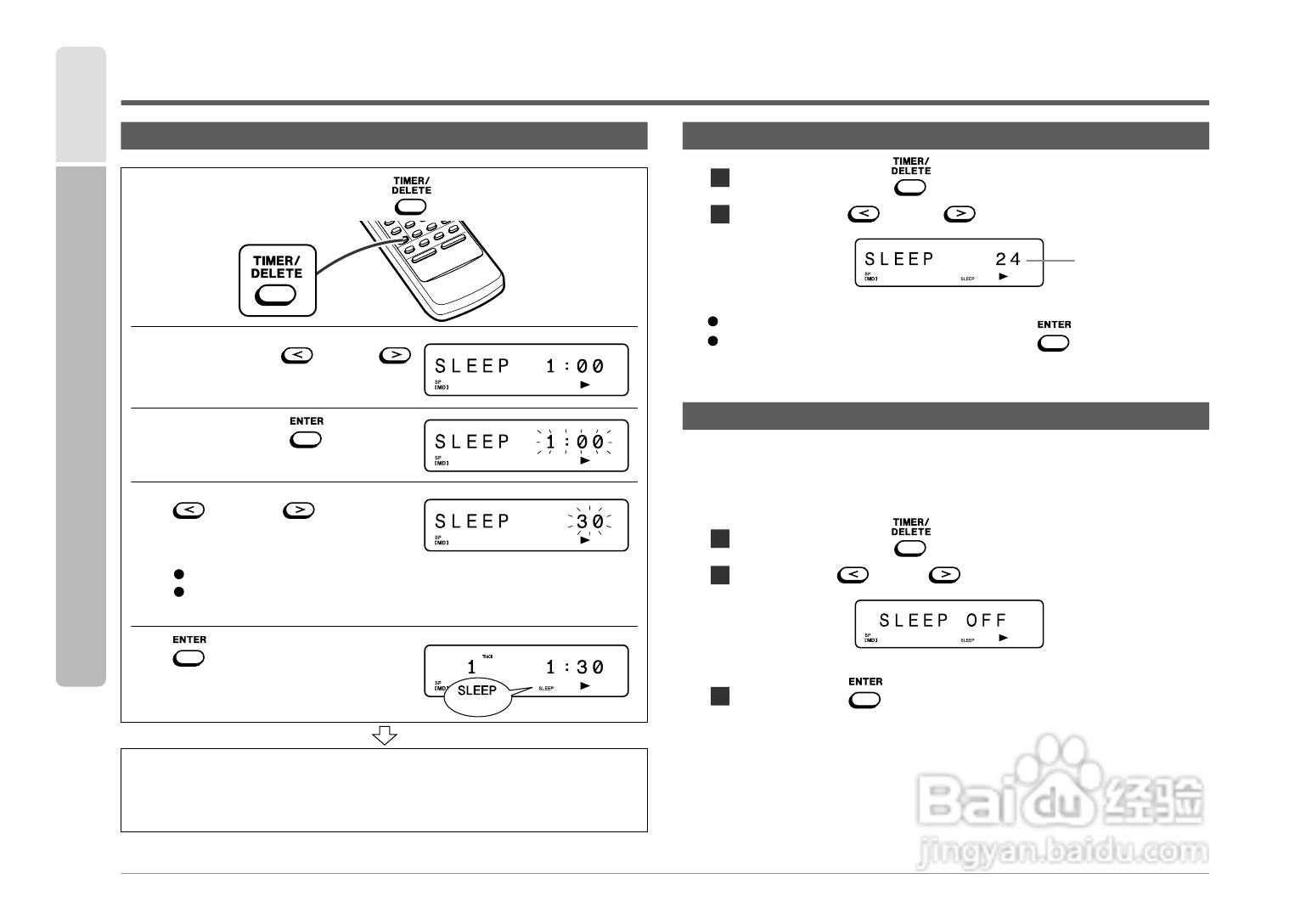 SHARP SD-FX1音响使用说明书:[4]