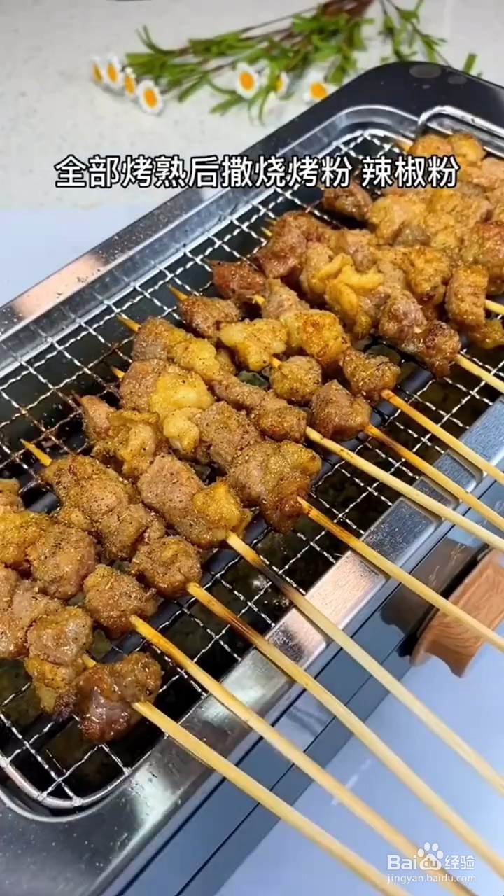 如何制作外焦里嫩的羊肉串