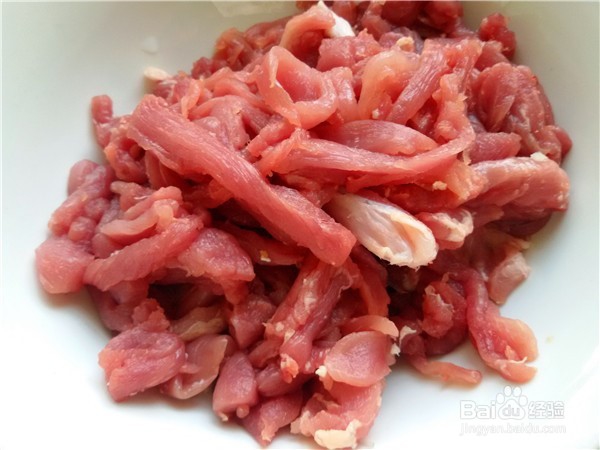 酱爆肉丝的做法