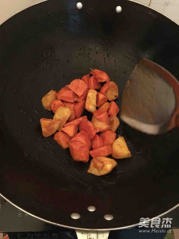 拔丝红薯的做法