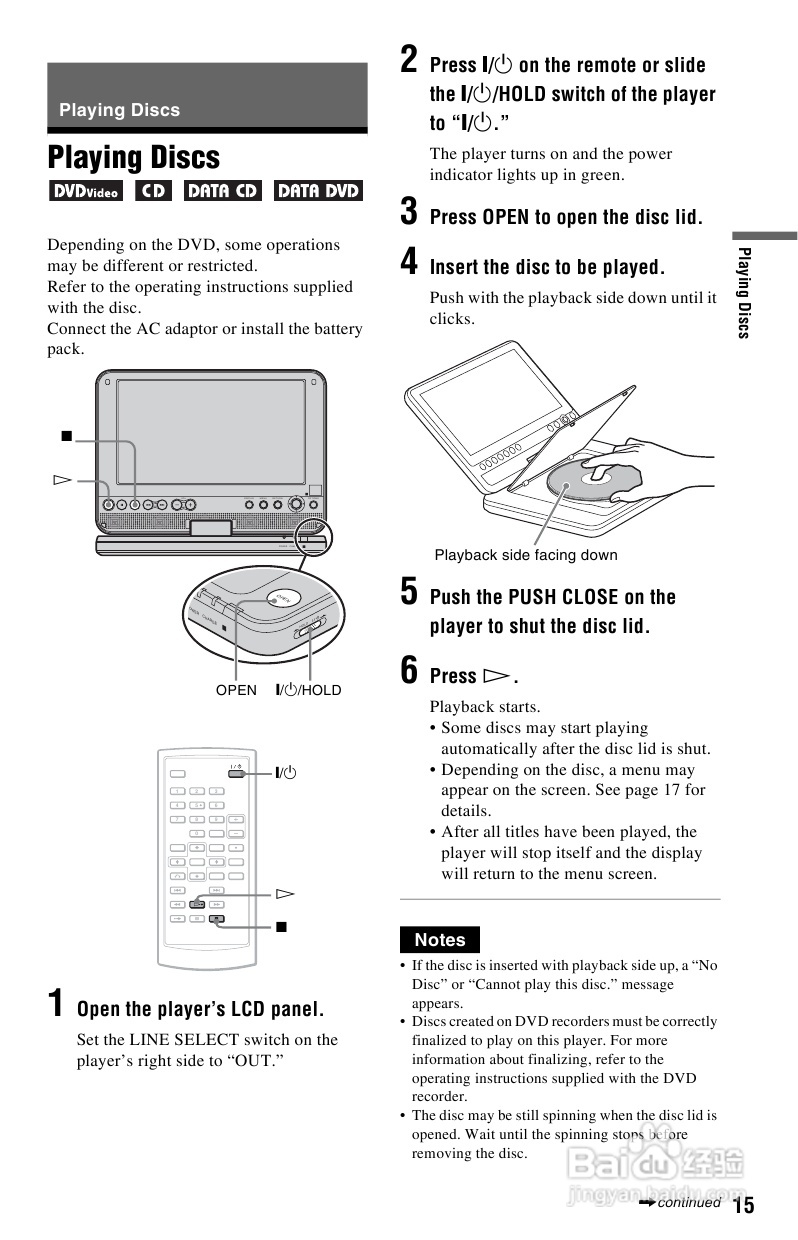SONY DVP-FX820播放器说明书:[1]