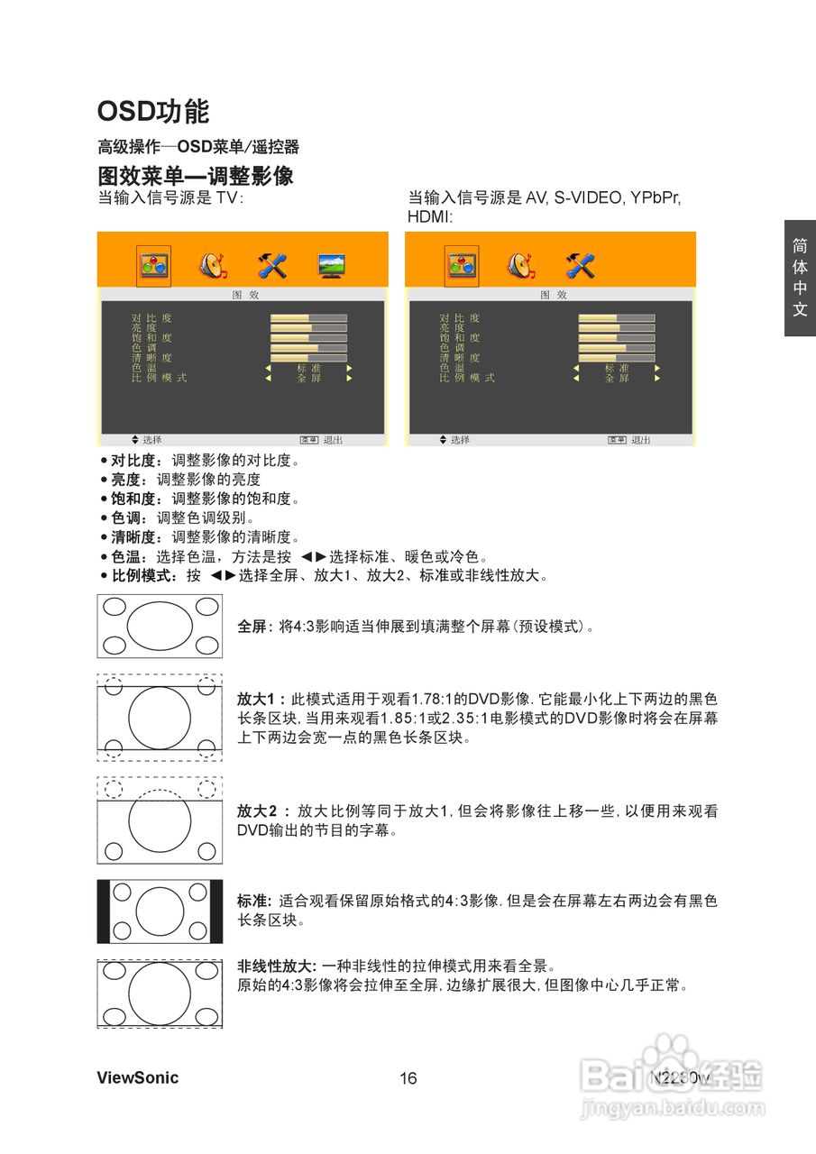 ViewSonic N2230w LCD电视机使用手册:[2]