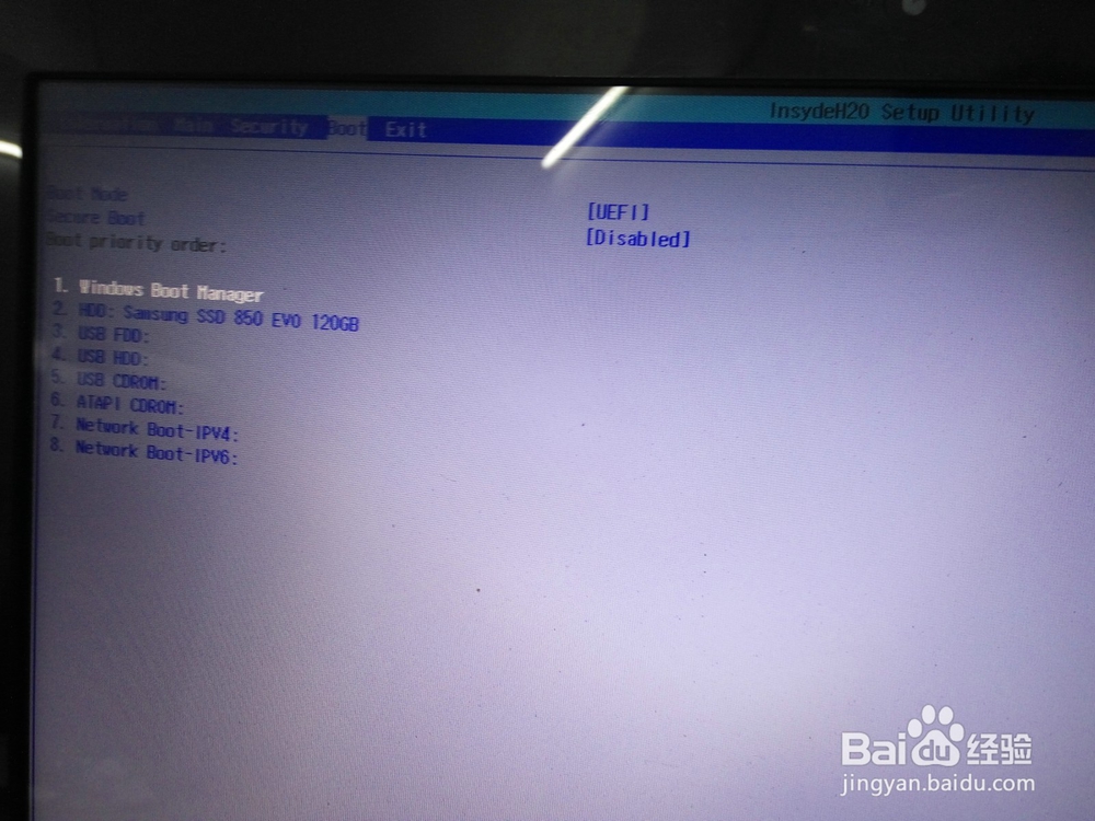 宏碁(宏基)笔记本关闭安全启动(Secure Boot)