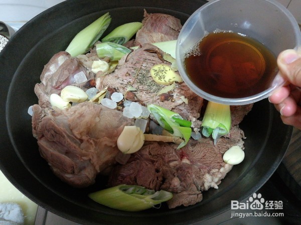酱牛肉的制作方法