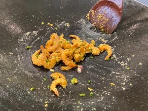 奇妙金沙虾的做法