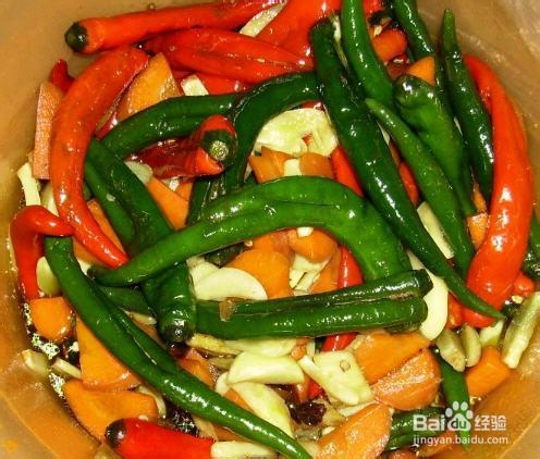 最简单的腌辣椒的做法