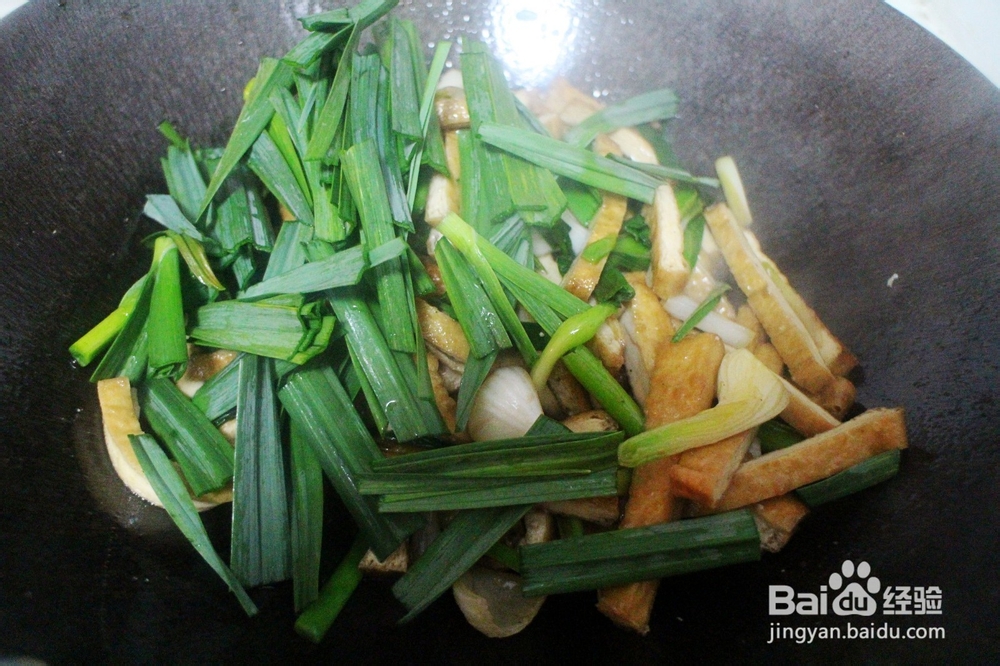 蒜苗炒豆干 豆干怎么才能更入味好吃