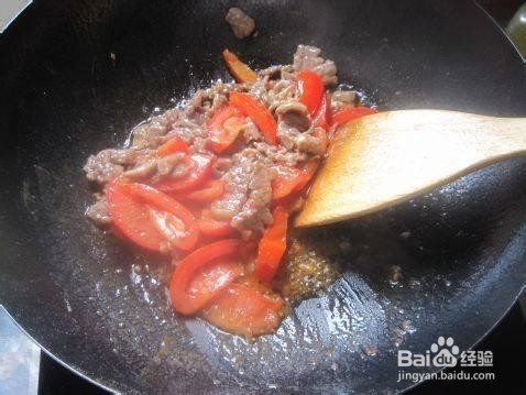 番茄牛肉的制作